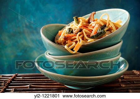 Chinese vegetable noodles View Large Photo Image Stock Image - Chinese vegetable noodles. Fotosearch