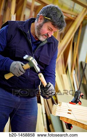 Chisel and hammer, woodworking and carpentry tools View Large Photo Image Stock Photo - Chisel and hammer, woodworking and carpentry tools. Fotosearch