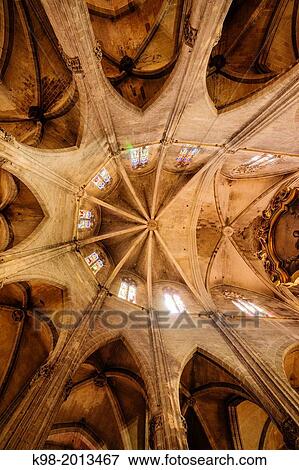 choir and apse, gothic church of Santa Eulalia, XIV-XIX, Plaza Santa Eulalia, Mallorca, Balearic Islands, Spain View Large Photo Image Stock Photo - choir and apse, gothic church of Santa Eulalia, XIV-XIX, Plaza Santa Eulalia, Mallorca, Balearic Islands, Spain. Fotosearch