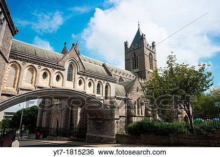 Christ Church Cathedral, Dublin, Republic of Ireland View Large Photo Image Stock Photograph - Christ Church Cathedral, Dublin, Republic of Ireland. Fotosearch