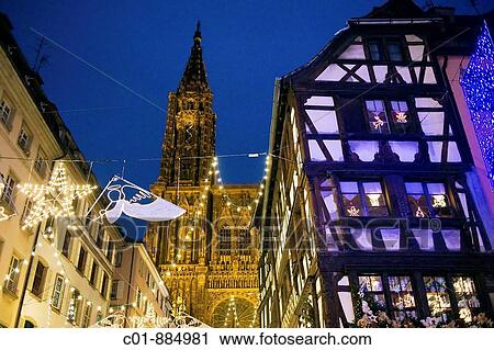 Christkindelsm? rik, Christmas market, Strasbourg, Alsace, France View Large Photo Image Stock Image - Christkindelsm? rik, Christmas market, Strasbourg, Alsace, France. Fotosearch