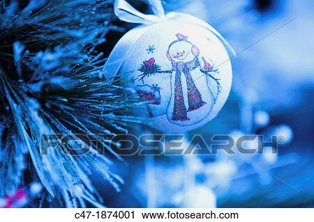 Christmas decoration Cristal baubles and on tree View Large Photo Image Stock Image - Christmas decoration Cristal baubles and on tree. Fotosearch