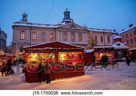 Christmas Fair, Old Town, Stockholm View Large Photo Image Stock Photo - Christmas Fair, Old Town, Stockholm. Fotosearch