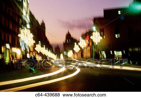 Christmas lights. Barcelona. Spain View Large Photo Image Stock Photo - Christmas lights. Barcelona. Spain. Fotosearch