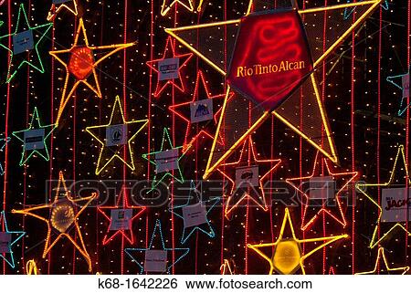 Christmas lights in downtown Vancouver, BC, Canada View Large Photo Image Stock Photograph - Christmas lights in downtown Vancouver, BC, Canada. Fotosearch