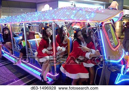 Christmas time, Siam Square, Bangkok, Thailand View Large Photo Image Stock Photo - Christmas time, Siam Square, Bangkok, Thailand. Fotosearch