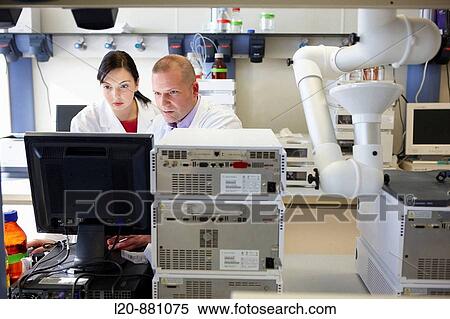 Stock Photography - Chromatograph, Physical Chemical Laboratory, Azti-Tecnalia, Marine and Food Research Technological Centre, Derio, Biscay, Basque Country, Spain. Fotosearch