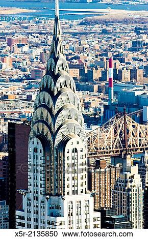 Stock Image - Chrysler building, Manhattan, New York City, USA.. Fotosearch