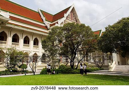 Chulalongkorn University is the oldest university in Thailand, founded in 1917 by King Vajiravudh Rama VI who named it after his father, King Chulalongkorn Rama V. View Large Photo Image Stock Photo - Chulalongkorn University is the oldest university in Thailand, founded in 1917 by King Vajiravudh Rama VI who named it after his father, King Chulalongkorn Rama V.. Fotosearch