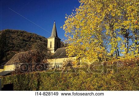 Church, Aveyron, Midi-Pyrenees, France View Large Photo Image Stock Photo - Church, Aveyron, Midi-Pyrenees, France. Fotosearch