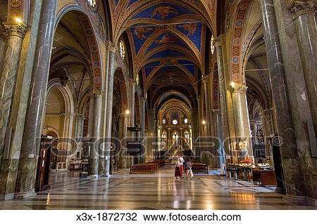 Church interior Santa Maria Sopra Minerva Rome Italy View Large Photo Image Stock Image - Church interior Santa Maria Sopra Minerva Rome Italy. Fotosearch