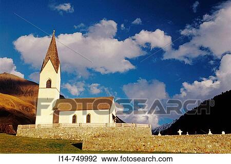 Church, Melago (Melag), Via Vallelunga, Trentino-Alto Adige, Italy View Large Photo Image Stock Image - Church, Melago (Melag), Via Vallelunga, Trentino-Alto Adige, Italy. Fotosearch