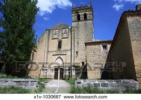 Stock Photo - Church, monastery of Santa Maria del Parral, Segovia. Castilla-Leon, Spain. Fotosearch