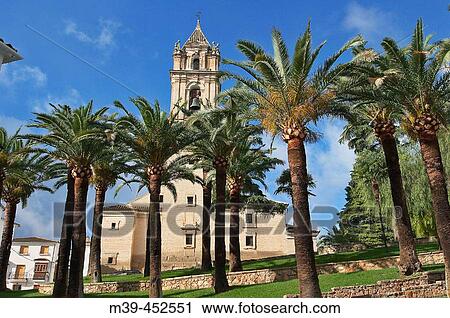 Stock Image - Church of Nuestra Seora de la Asunci? n (16th-17th century), Cabra. C? rdoba province, Andalusia, Spain. Fotosearch
