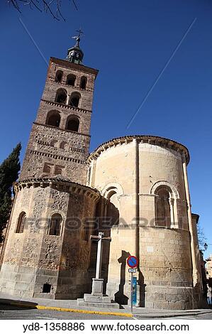 Church of San Andres, Segovia, Spain View Large Photo Image Stock Photograph - Church of San Andres, Segovia, Spain. Fotosearch