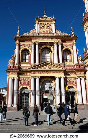 Church of San Francisco, City of Salta, Argentina. View Large Photo Image Stock Photo - Church of San Francisco, City of Salta, Argentina.. Fotosearch