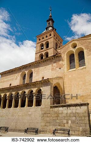 Church of San Martin, Segovia. Castilla-Leon, Spain View Large Photo Image Stock Image - Church of San Martin, Segovia. Castilla-Leon, Spain. Fotosearch