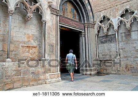 Church of Sant Feliu, gothic, Girona, Catalonia, Spain View Large Photo Image Stock Photography - Church of Sant Feliu, gothic, Girona, Catalonia, Spain. Fotosearch
