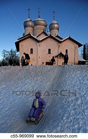 Church of SS Boris and Gleb in Plotnik (1536), Commercial Quarter, Veliky Novgorod, Russia View Large Photo Image Stock Photo - Church of SS Boris and Gleb in Plotnik (1536), Commercial Quarter, Veliky Novgorod, Russia. Fotosearch