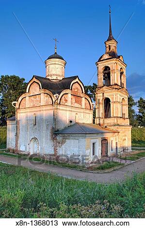 Church of St Isidor 1566, Rostov, Yaroslavl region, Russia View Large Photo Image Stock Image - Church of St Isidor 1566, Rostov, Yaroslavl region, Russia. Fotosearch