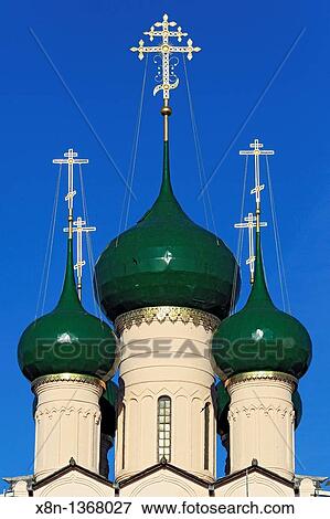 Church of St John the Theologian 1683, Rostov, Yaroslavl region, Russia View Large Photo Image Stock Photo - Church of St John the Theologian 1683, Rostov, Yaroslavl region, Russia. Fotosearch