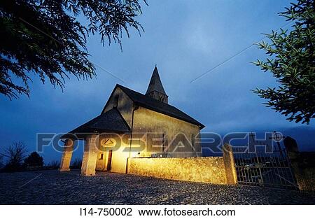 Church of St Thomas (13th century), Cavedago, Dolomites, Italy View Large Photo Image Stock Image - Church of St Thomas (13th century), Cavedago, Dolomites, Italy. Fotosearch
