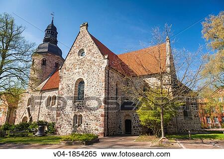 Church of St. Viti monastery in Zeven, Lower Saxony, Germany, Europe View Large Photo Image Stock Photography - Church of St. Viti monastery in Zeven, Lower Saxony, Germany, Europe. Fotosearch