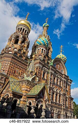 Church of the Bleeding Savior, Saint Petersburg, Russia View Large Photo Image Stock Image - Church of the Bleeding Savior, Saint Petersburg, Russia. Fotosearch