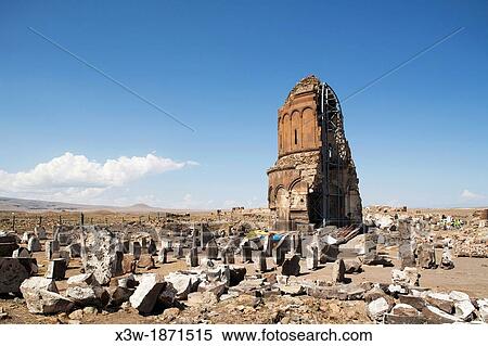 church of the redeemer or church of st prkitch, ani ruins, kars area, north-eastern anatolia, turkey, asia View Large Photo Image Stock Photography - church of the redeemer or church of st prkitch, ani ruins, kars area, north-eastern anatolia, turkey, asia. Fotosearch