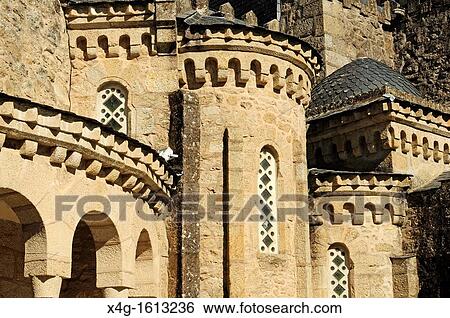 Stock Photograph - Church of the Vera Cruz, Carballio, Ourense Province, Galicia, Spain. Fotosearch