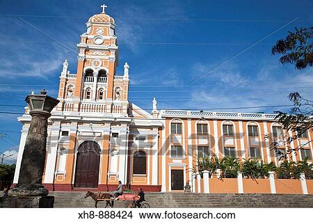 Church of Xalteva, Granada, Nicaragua View Large Photo Image Picture - Church of Xalteva, Granada, Nicaragua. Fotosearch
