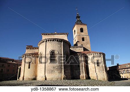Church, Segovia, Spain View Large Photo Image Stock Photo - Church, Segovia, Spain. Fotosearch