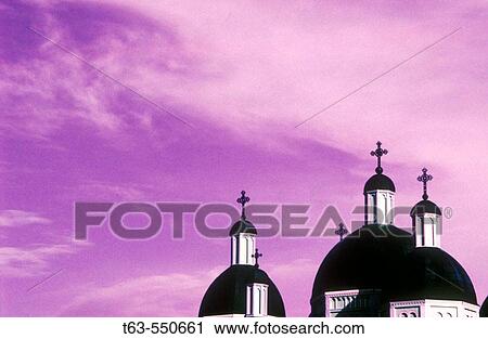Church steeples and sky View Large Photo Image Stock Image - Church steeples and sky. Fotosearch