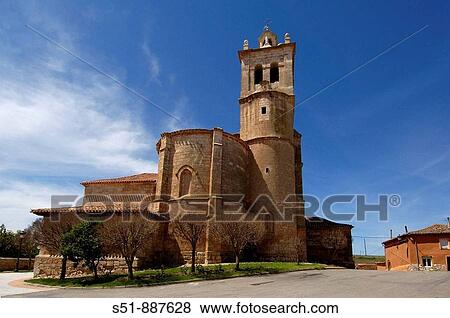 Church, Tordomar. Burgos province, Castilla-Leon, Spain View Large Photo Image Stock Photo - Church, Tordomar. Burgos province, Castilla-Leon, Spain. Fotosearch