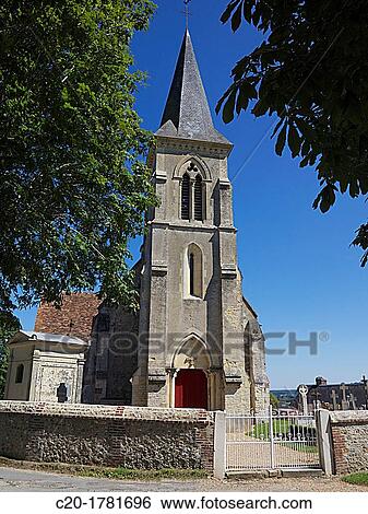 Church XIII th c, Pierrefitte en Auge, Calvados 14, Normandy, France View Large Photo Image Stock Photograph - Church XIII th c, Pierrefitte en Auge, Calvados 14, Normandy, France. Fotosearch