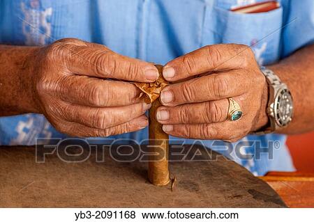 Cigar Maker, Trinidad, Cuba. View Large Photo Image Stock Photo - Cigar Maker, Trinidad, Cuba.. Fotosearch