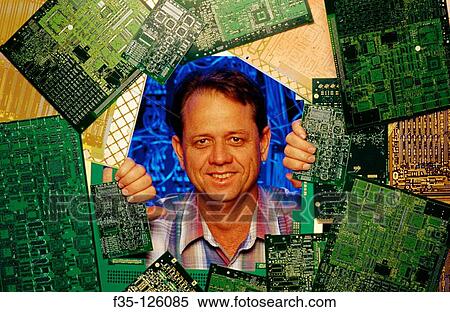 Circuit board engineer View Large Photo Image Stock Photography - Circuit board engineer. Fotosearch