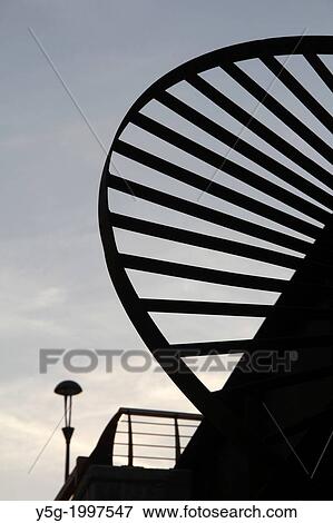 circular metal steel safety security barrier on bridge View Large Photo Image Stock Photo - circular metal steel safety security barrier on bridge. Fotosearch