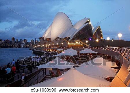 Circular Quay and Opera Bar in front of the famous opera in Sydney, New South Wales, Australia View Large Photo Image Stock Photograph - Circular Quay and Opera Bar in front of the famous opera in Sydney, New South Wales, Australia. Fotosearch