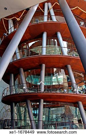 circular ramp, Museum of Science, CosmoCaixa, Barcelona, Catalonia, Spain View Large Photo Image Stock Photo - circular ramp, Museum of Science, CosmoCaixa, Barcelona, Catalonia, Spain. Fotosearch