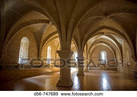 Cistercian monastery of Santa Maria de Poblet. Conca de Barbera, Tarragona province, Catalonia, Spain View Large Photo Image Stock Photo - Cistercian monastery of Santa Maria de Poblet. Conca de Barbera, Tarragona province, Catalonia, Spain. Fotosearch