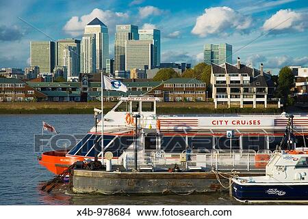 City Cruises sightseeing boat Greenwich pier southeast London England UK Europe View Large Photo Image Picture - City Cruises sightseeing boat Greenwich pier southeast London England UK Europe. Fotosearch
