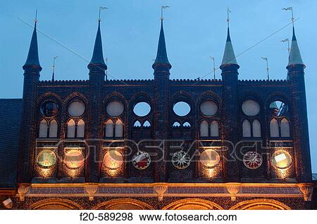City hall. L? beck. Germany View Large Photo Image Stock Photo - City hall. L? beck. Germany. Fotosearch