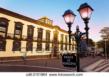 city hall square. funchal. View Large Photo Image Picture - city hall square. funchal.. Fotosearch