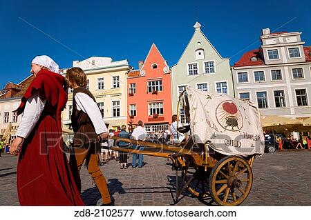 city hall square. tallin. View Large Photo Image Stock Photo - city hall square. tallin.. Fotosearch