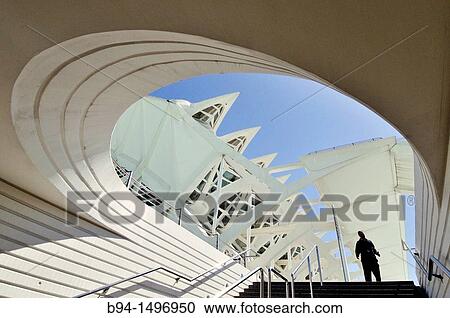 City of Arts and Sciences by Santiago Calatrava, Valencia, Comunidad Valenciana, Spain View Large Photo Image Stock Image - City of Arts and Sciences by Santiago Calatrava, Valencia, Comunidad Valenciana, Spain. Fotosearch