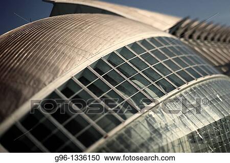 City of Arts and Sciences by Santiago Calatrava Valencia Spain View Large Photo Image Stock Image - City of Arts and Sciences by Santiago Calatrava Valencia Spain. Fotosearch