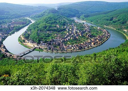 city of Montherme surrounded by the Meuse River, Ardennes departement, Champagne-Ardenne region, Northern France, Europe. View Large Photo Image Stock Photo - city of Montherme surrounded by the Meuse River, Ardennes departement, Champagne-Ardenne region, Northern France, Europe.. Fotosearch