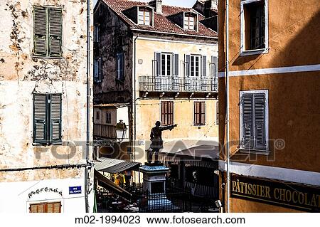 City or Corte, Corsican, France. View Large Photo Image Stock Image - City or Corte, Corsican, France.. Fotosearch