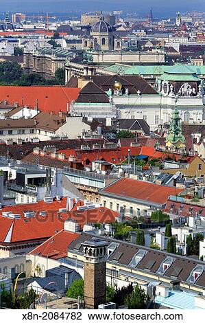 Cityscape from tower of St. Stephen's Cathedral (Stefansdom), Vienna, Austria. View Large Photo Image Stock Image - Cityscape from tower of St. Stephen's Cathedral (Stefansdom), Vienna, Austria.. Fotosearch